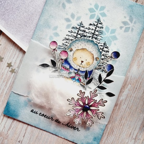 tampon de la collection Altitude de Chou & Flowers