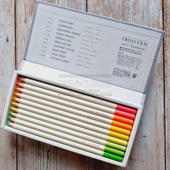 crayon irojiten fluoresence