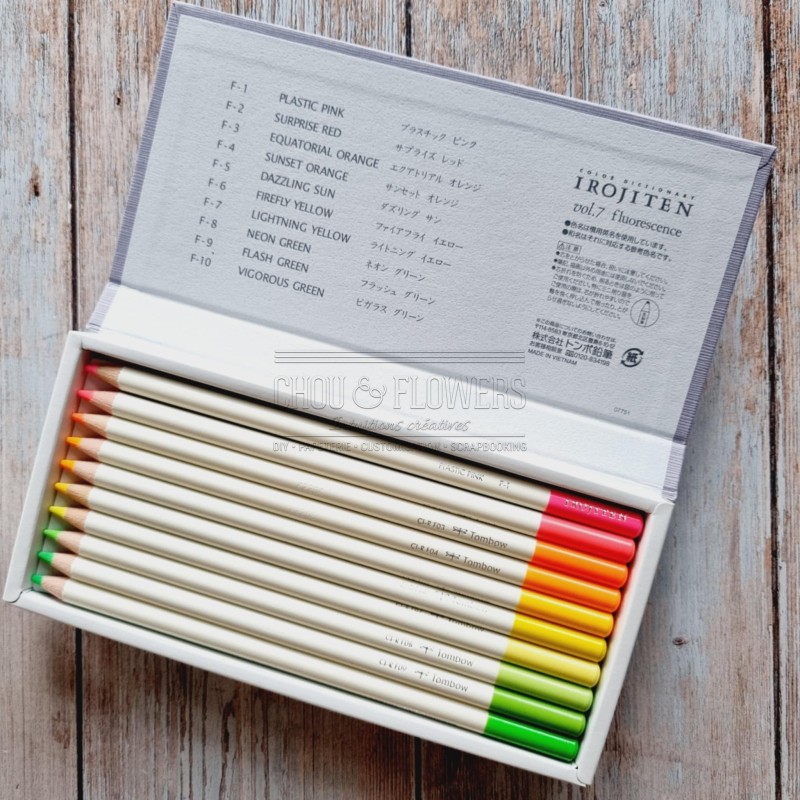 crayon irojiten fluoresence