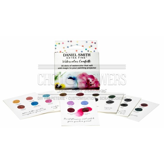 dot card Confetti Aquarelle extra-fines Daniel Smith