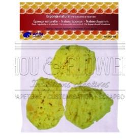 éponges naturelles pour créer des effets