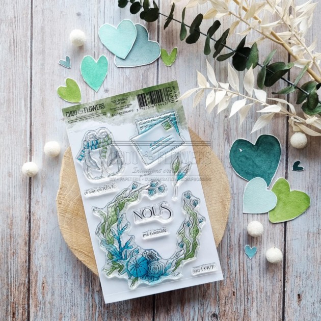 clear Just love de la capsule coeur givré