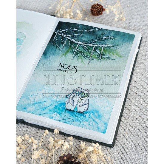 clear Just love de la capsule coeur givré