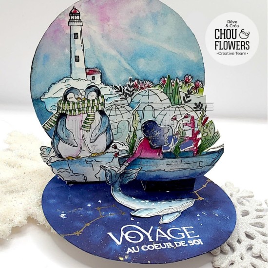 clear Just love de la capsule coeur givré