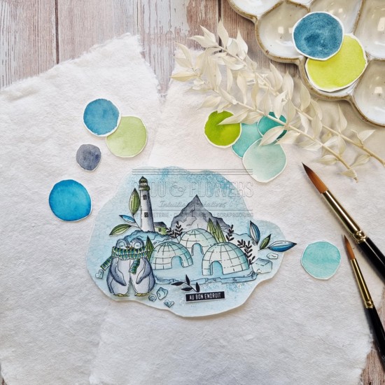 clear Just love de la capsule coeur givré