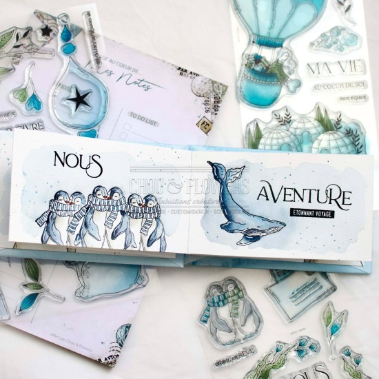 clear Just love de la capsule coeur givré