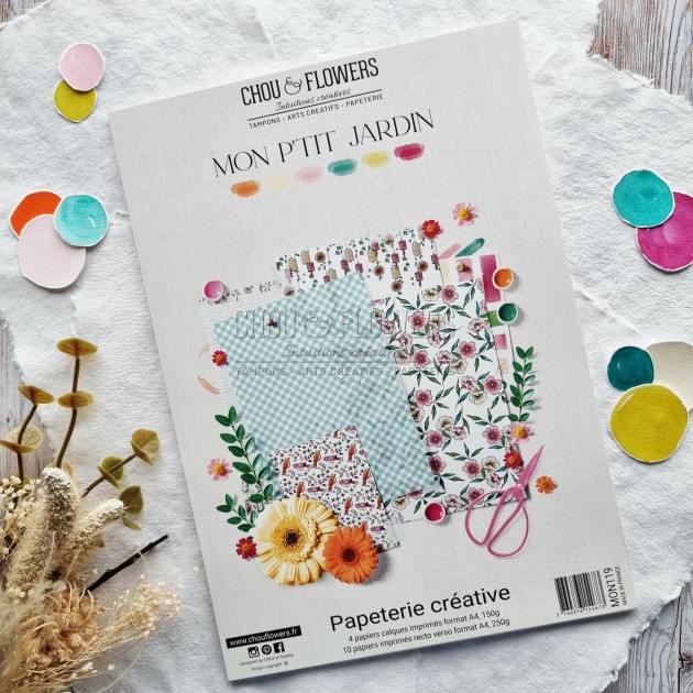 papeterie creative mon p'tit jardin