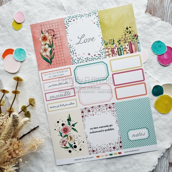 papeterie creative mon p'tit jardin