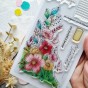 tampon clear jardin poétique de Chou & Flowers