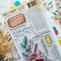 tampon clear jardin poétique de Chou & Flowers