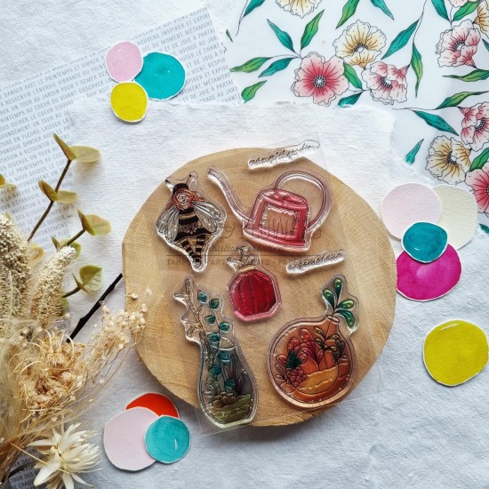 tampon clear organic love de Chou & Flowers