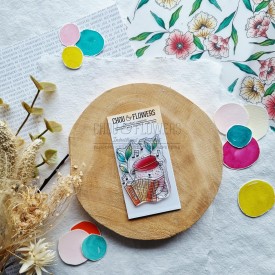 tampon clear doudou musicien de Chou & Flowers