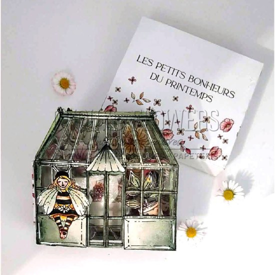 tampon clear Jardin d'artiste de Chou & Flowers