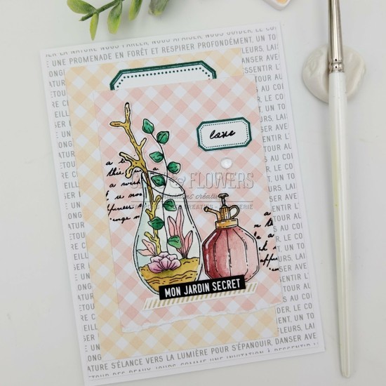 tampon clear organic love de Chou & Flowers