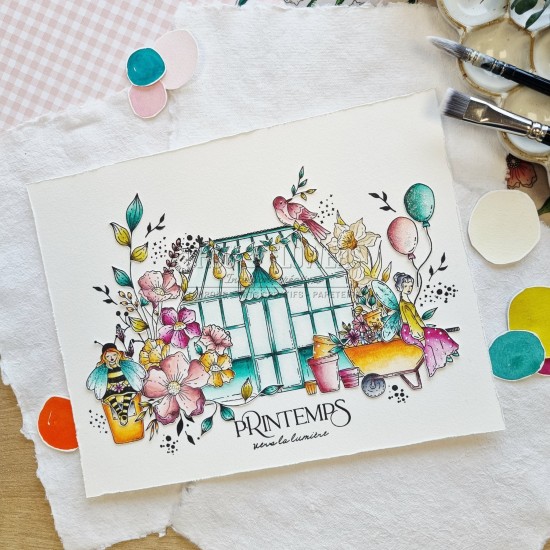 tampon clear organic love de Chou & Flowers