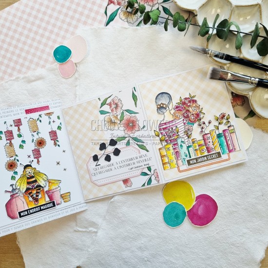 tampon clear organic love de Chou & Flowers