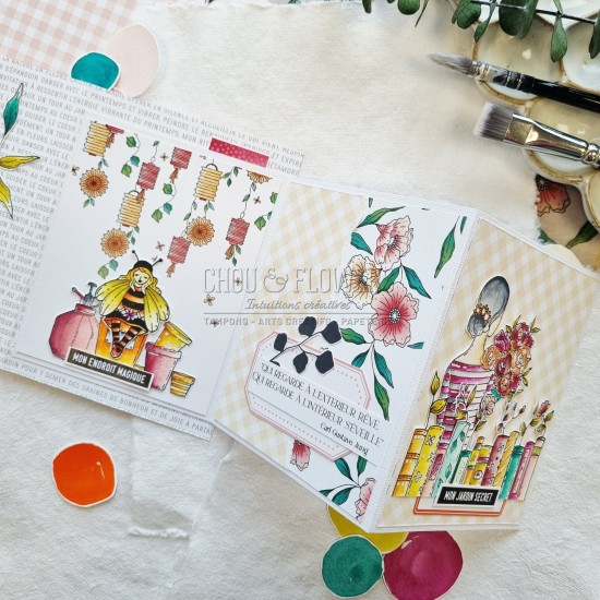 tampon clear organic love de Chou & Flowers