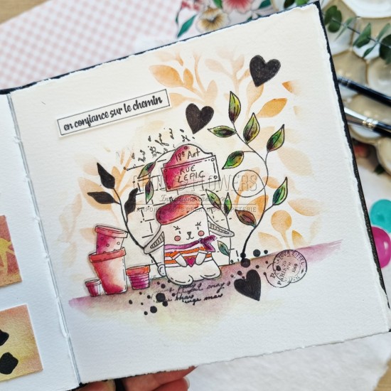 tampon clear doudou à paris de Chou & Flowers