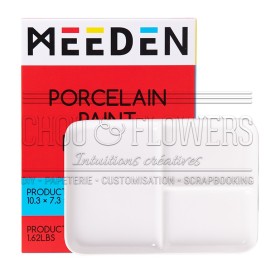 palette pour les mélanges à l'aquarelle