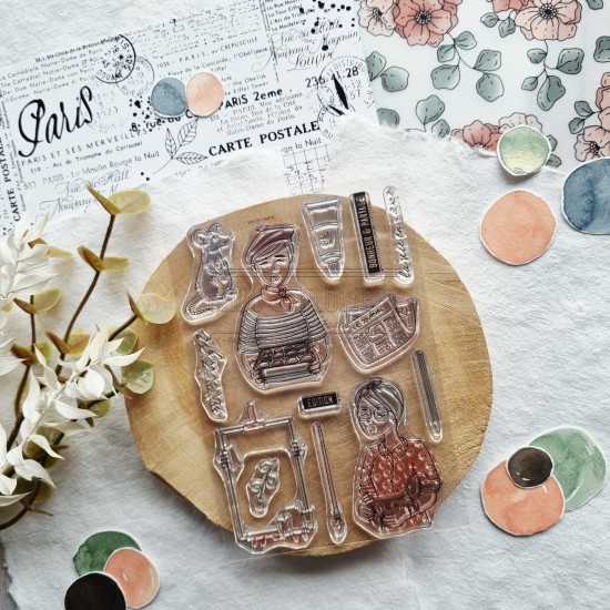 Tampon clear lLa vie en rose