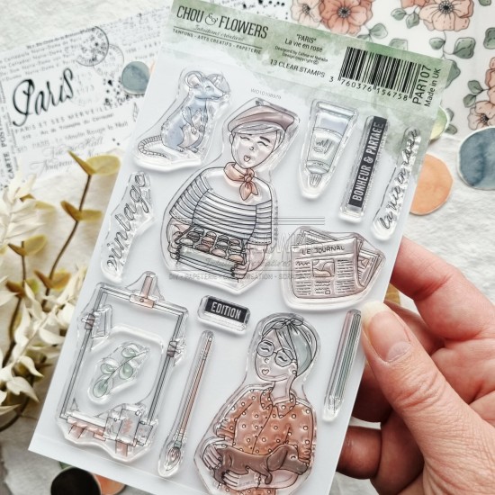 Tampon clear lLa vie en rose