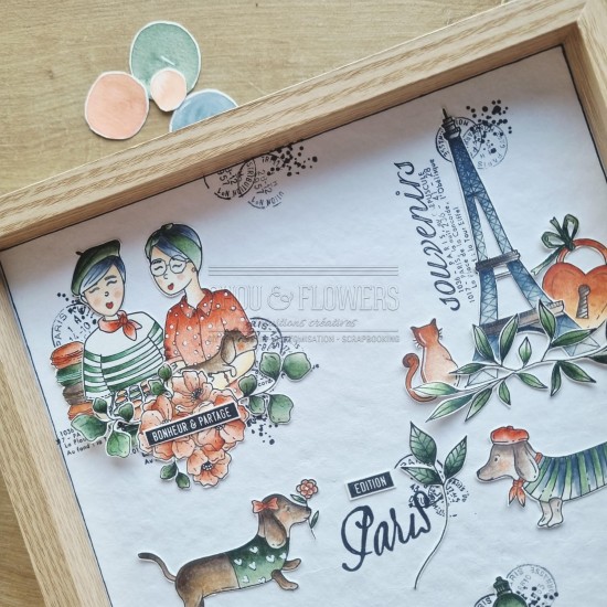 Tampon clear lLa vie en rose