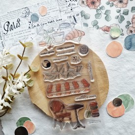 Tampon clear Café de Paris