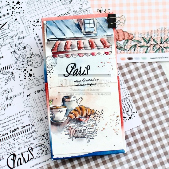 Tampon clear Café de Paris