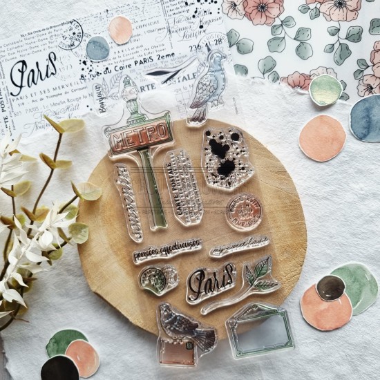 Tampon clear les pigeons