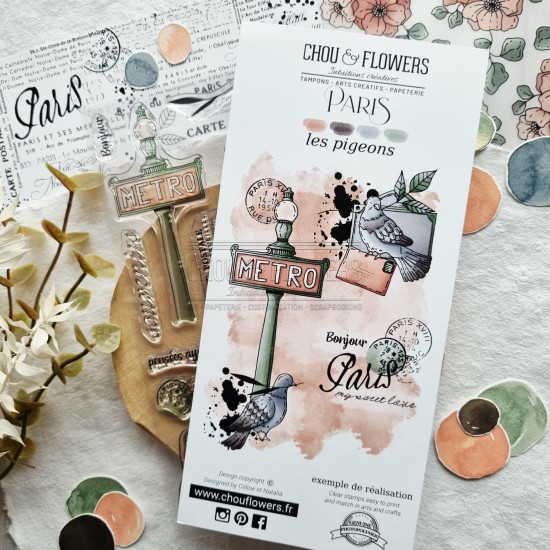 Tampon clear les pigeons