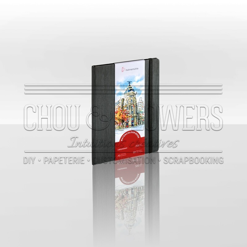 Watercolour book format A5 portrait cm cellulose
