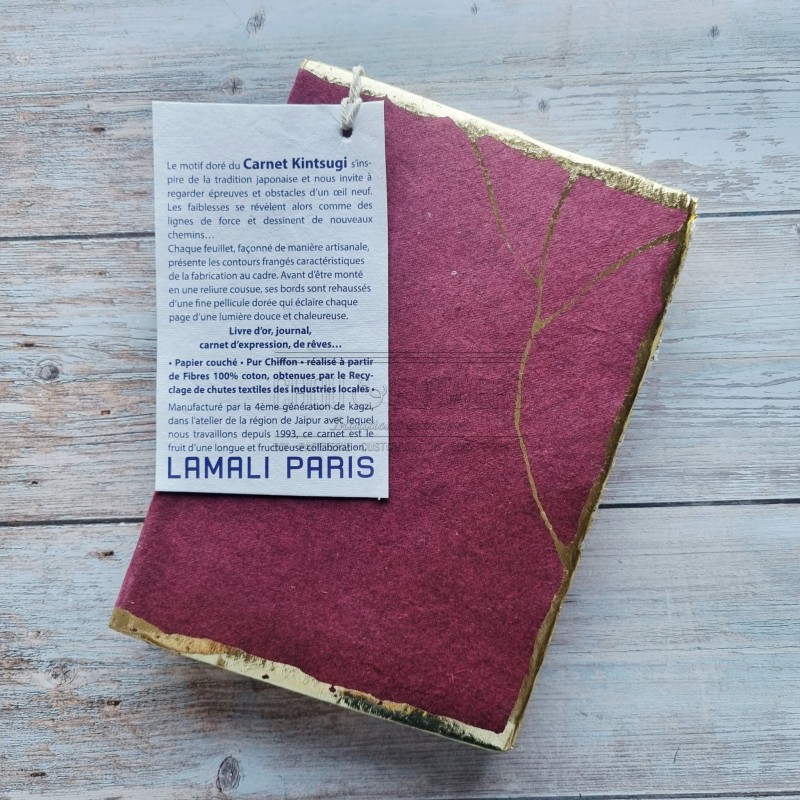 Carnet lamali Kintsugi
