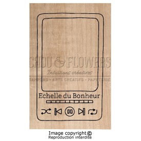 TAMPON BOIS "ECHELLE DU BONHEUR"