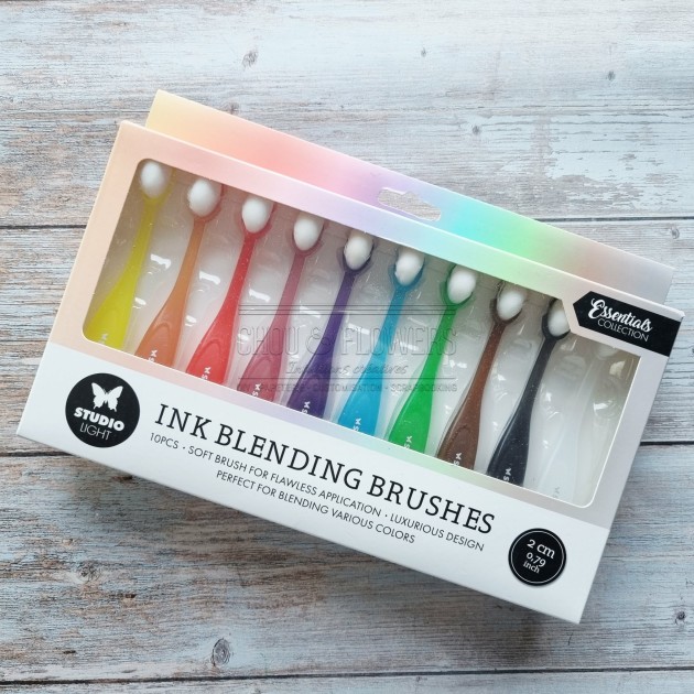 blending brushes 2cm pour scrapbooking, artjournal carterie