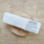 20 cartes lamali format marque page lamali pur chiffon blanc naturel