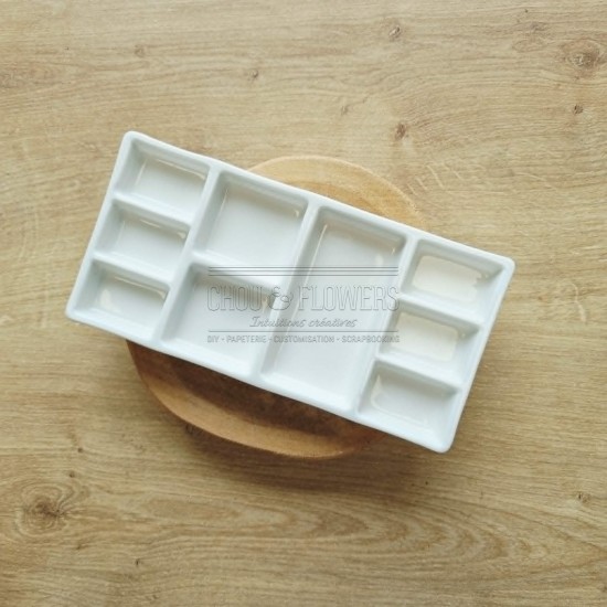 palette porcelaine 18x9cm