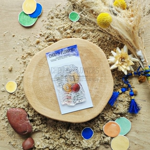 tampon clear timbre marrakech de la collection les chants des dunes