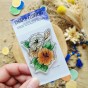 tampon clear fleurs exotiques de la collection les chants des dunes