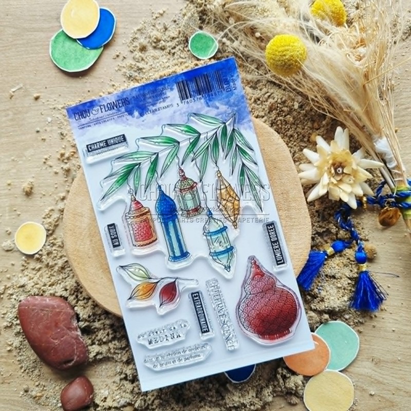 Tampon clear Lumière dorée de la collecton le chant des dunes
