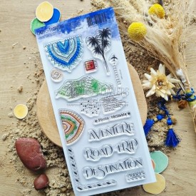 Tampon clear Texture aventure de la collection le chant des dunes