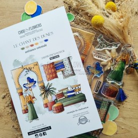 Tampon clear ambiance orientale de la collection le chant des dunes
