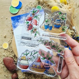 Tampon clear Saveurs d'orient de la collecton le chant des dunes
