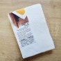 10 feuilles lamali pur chiffon blanc naturel