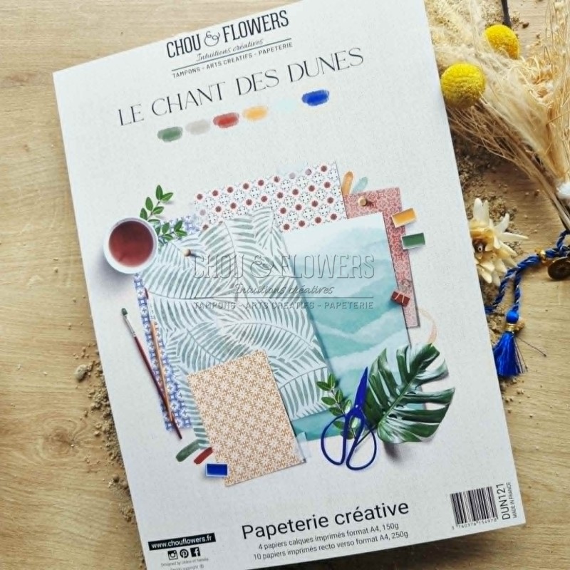 Papeterie créative Le chant des dunes