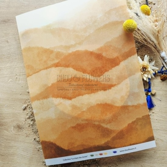 Papeterie créative Le chant des dunes