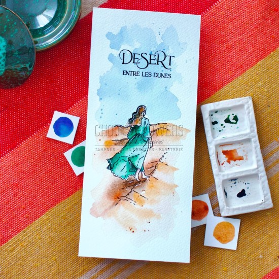 Tampon clear escapade nomade de la collection le chant des dunes