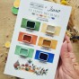 kit aquarelle en collaboration avec Isaro pour la collection Le chant des dunes