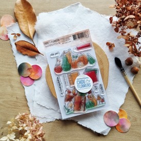 tampon carnet de note pour l'automne