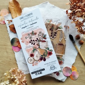 tampon clear la récolte avec les fruits d'automne
