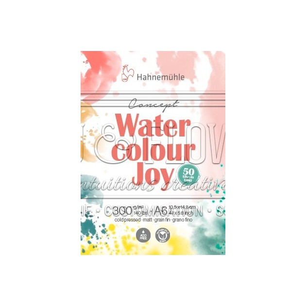 Bloc aquarelle Water colour joy